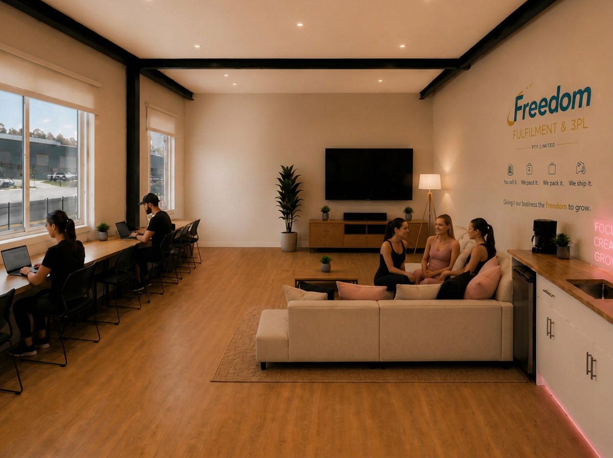 The Founder Studio workspace at Freedom Fulfilment