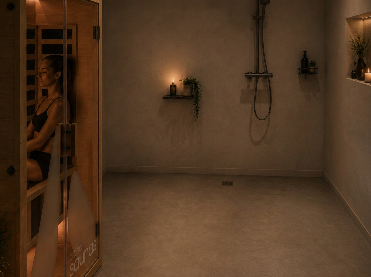 The Wellness Suite with sauna and cold plunge